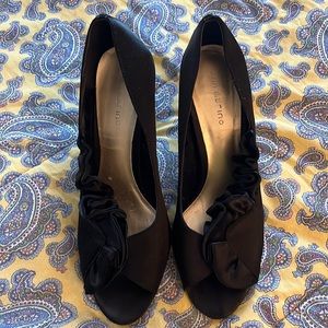 Special Occasion Ruffle Heels Peep toe